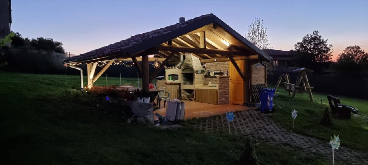 Casa Vacanza Con Piscina,Area Giochi Bambini. Santa Maria della Versa Kültér fotó