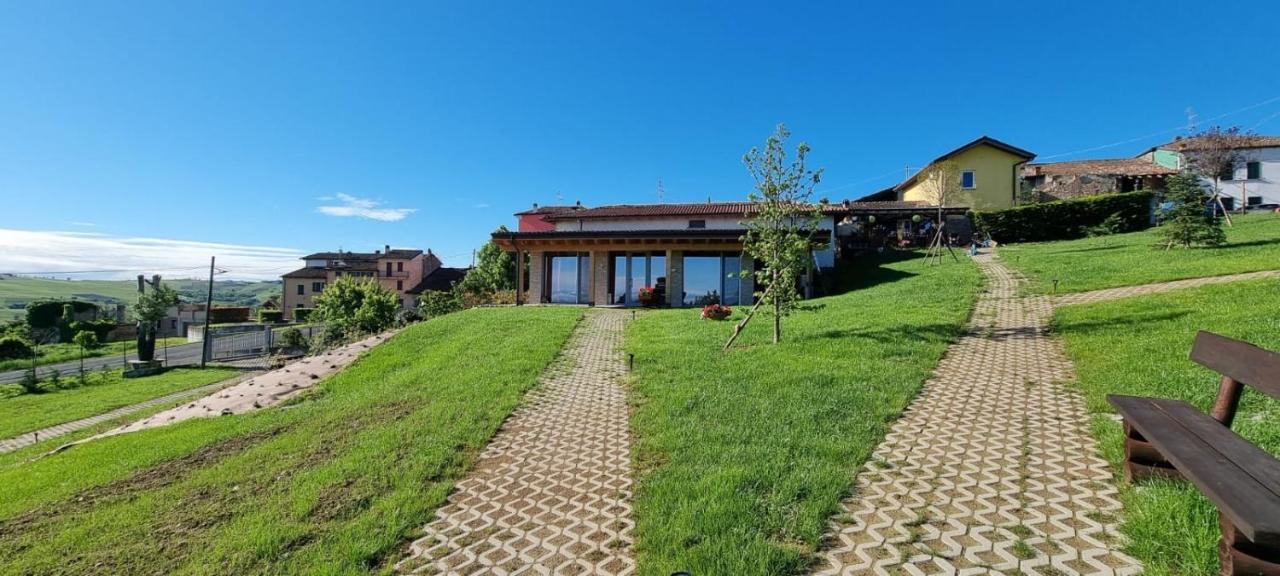 Casa Vacanza Con Piscina,Area Giochi Bambini. Santa Maria della Versa Kültér fotó