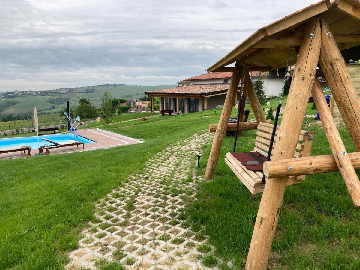 Casa Vacanza Con Piscina,Area Giochi Bambini. Santa Maria della Versa Kültér fotó