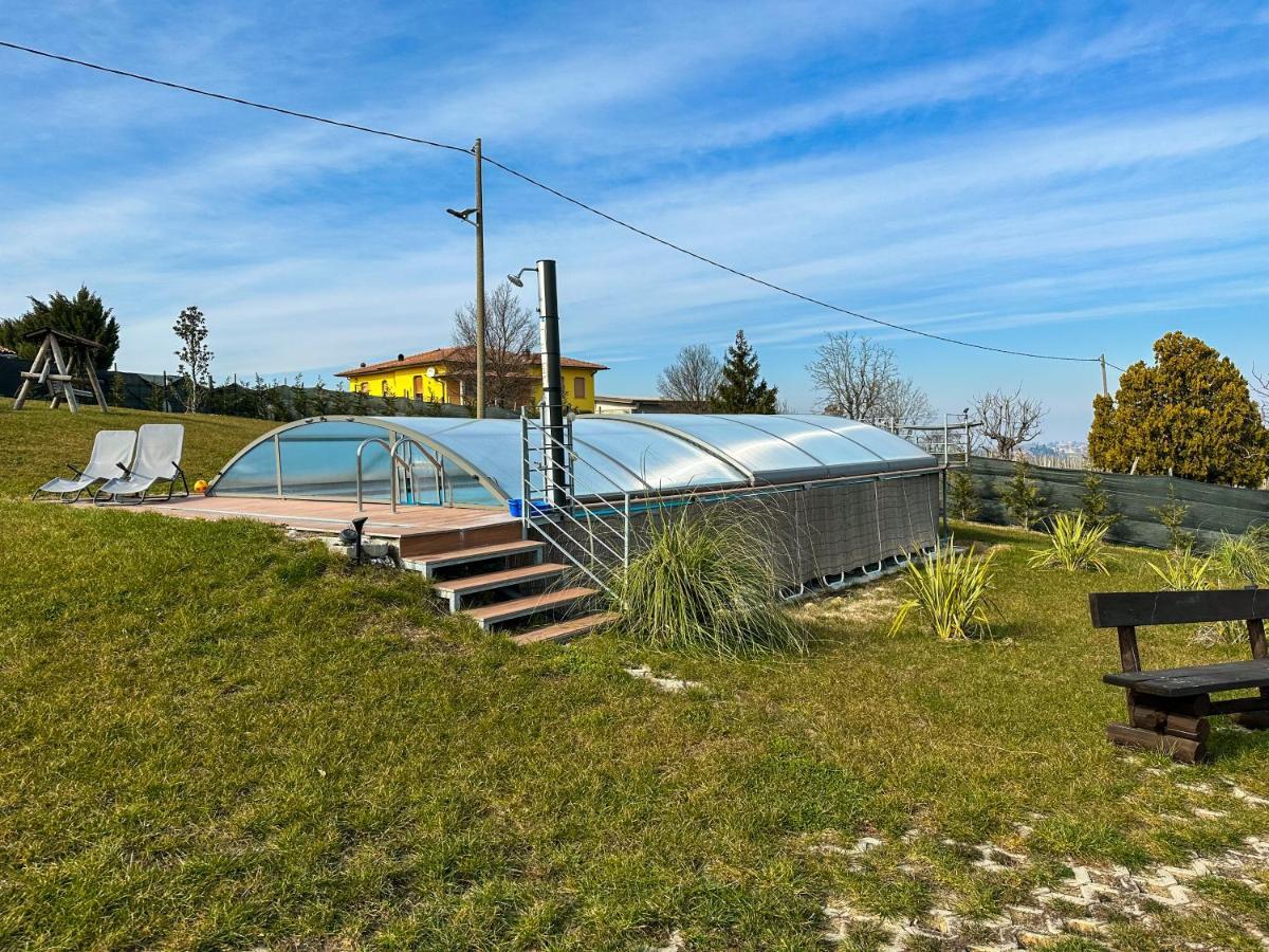 Casa Vacanza Con Piscina,Area Giochi Bambini. Santa Maria della Versa Kültér fotó